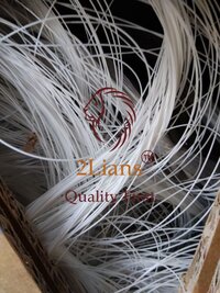 PET monofilaments White scrap
