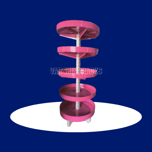 Round Display Racks - Capacity: 100 Kg