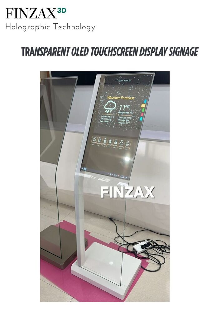 TRANSPARENT LED TOUCH DISPLAY