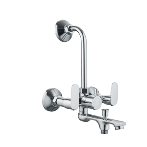 ZEN 0217 WALL MIXER 2 IN 1 WITH DISH FITTING