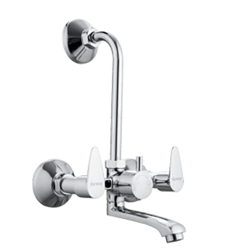 AQ 0215 WALL MIXER 2 IN 1 WITH DISH FITTING