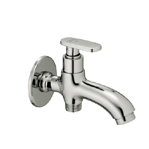DLT 0002 SINGLE HANDLE BIB COCK TWO WAY WITHOUT WALL FLANGE