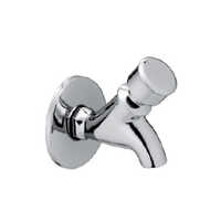 Ubc 1601 Push Type Bib Cock - Color: Silver