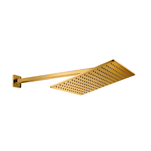 UTC-F-003G ULTRA THIN RAIN SHOWER COLORED GOLD