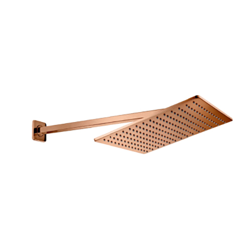 UTC-F-011R ULTRA THIN RAIN SHOWER COLORED ROSE GOLD