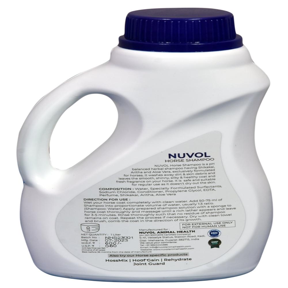 Nuvol Horse Shampoo 1 Liter - Color: Green Color