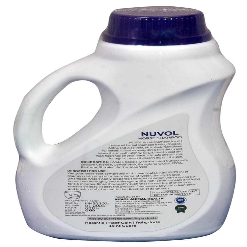 Nuvol Horse Shampoo 1 Liter - Color: Green Color