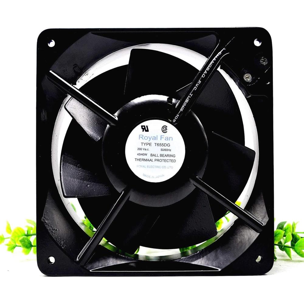 Royal T655DG - 43/40W 16055 for 200V 160mm Full Metal Cooling Fan