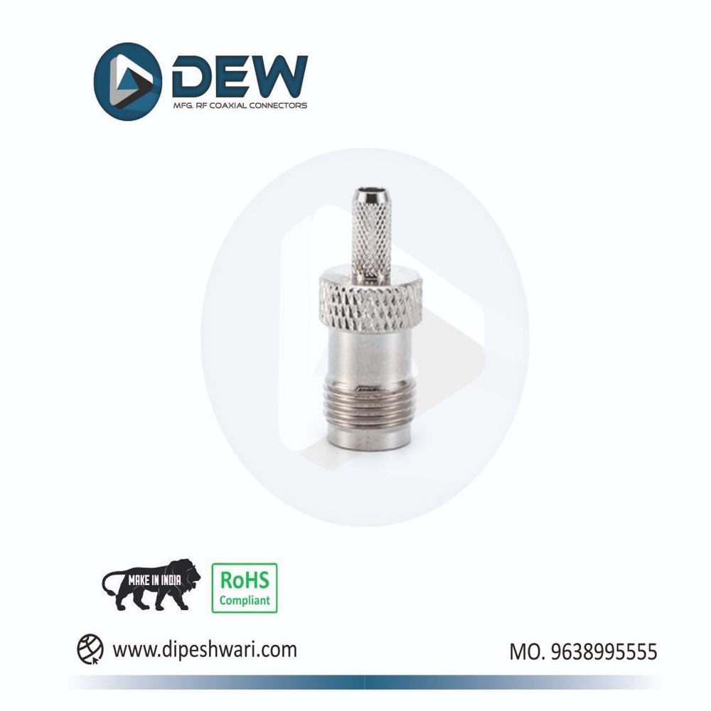 RP TNC FEMALE CRIMP FOR RG58 CABLE