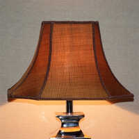 TLSC 017 Brass Sq Chrome Lamp