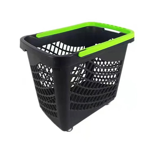 20 Kg Supermarket Shopping Basket With Wheels - Feature: Easy To Install