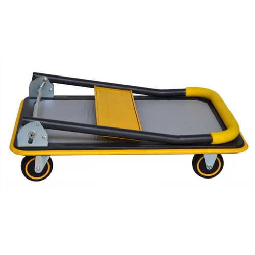 Foldable Platform Trolley With Heavy Duty Wheel