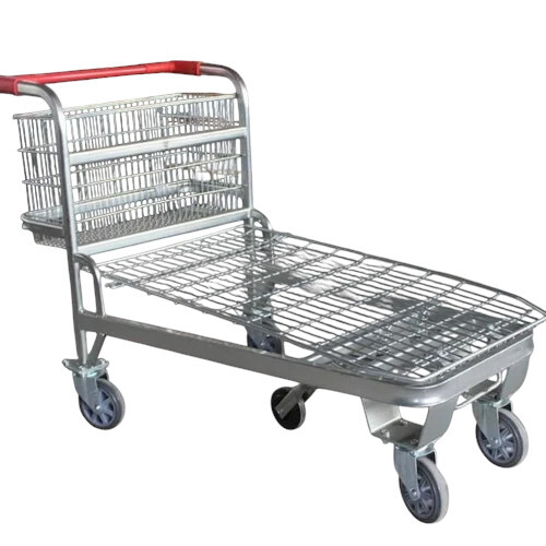Stainless Steel Material Handling Trolley - Capacity: 100 Ltr