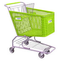125Ltr to 150Ltr Plastic Shopping Trolley