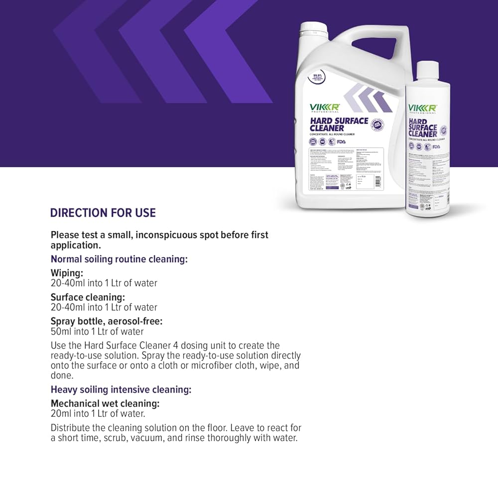 Hard Surface Cleaner - Capacity: 5 Ltr