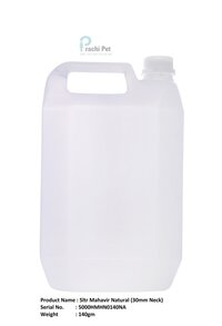 5ltr Hdpe Can - Color: Transparent