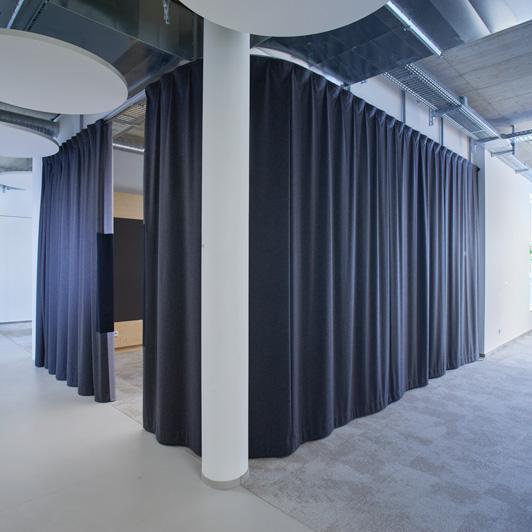 Polyester Acoustic Curtain