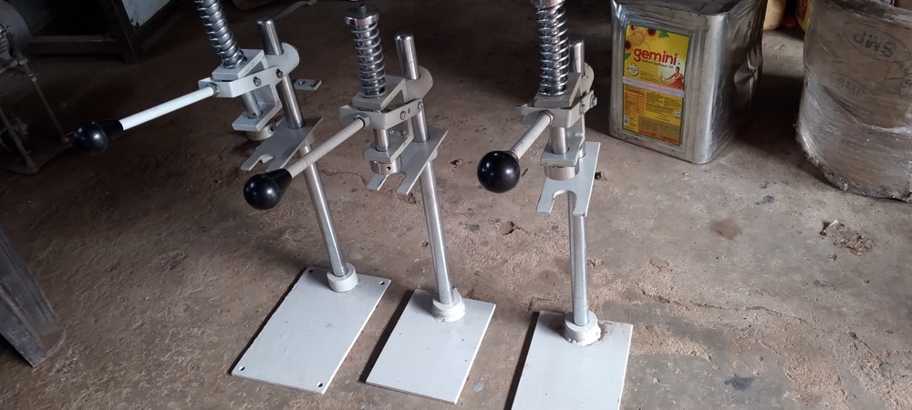 Manual Bottle Caping Machines - Color: Silver