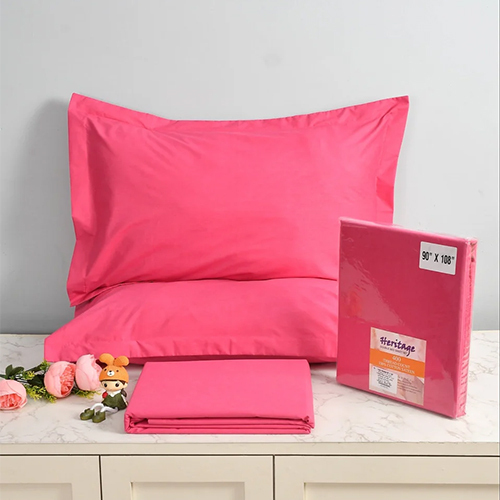 400 TC Plain Cotton King Size Bedsheet