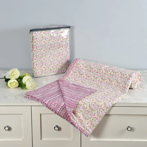Printed Cotton Ac Dohar - Feature: Washable