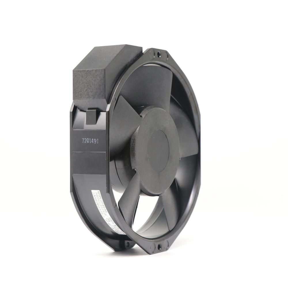 NMB 5915PC-23T-B30-A00 15038PB-B3L-EP-00 230V AC 35W 172X150X38MM Aluminum Frame Cabinet Axial Cooling Fan 5915PC-23T-B30