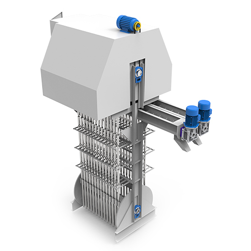 Vertical Type Candle Magnetic Separator - Application: Filter Ferrous Particles From Coolants (E.g.