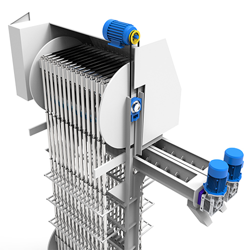 Vertical Type Candle Magnetic Separator - Application: Filter Ferrous Particles From Coolants (E.g.
