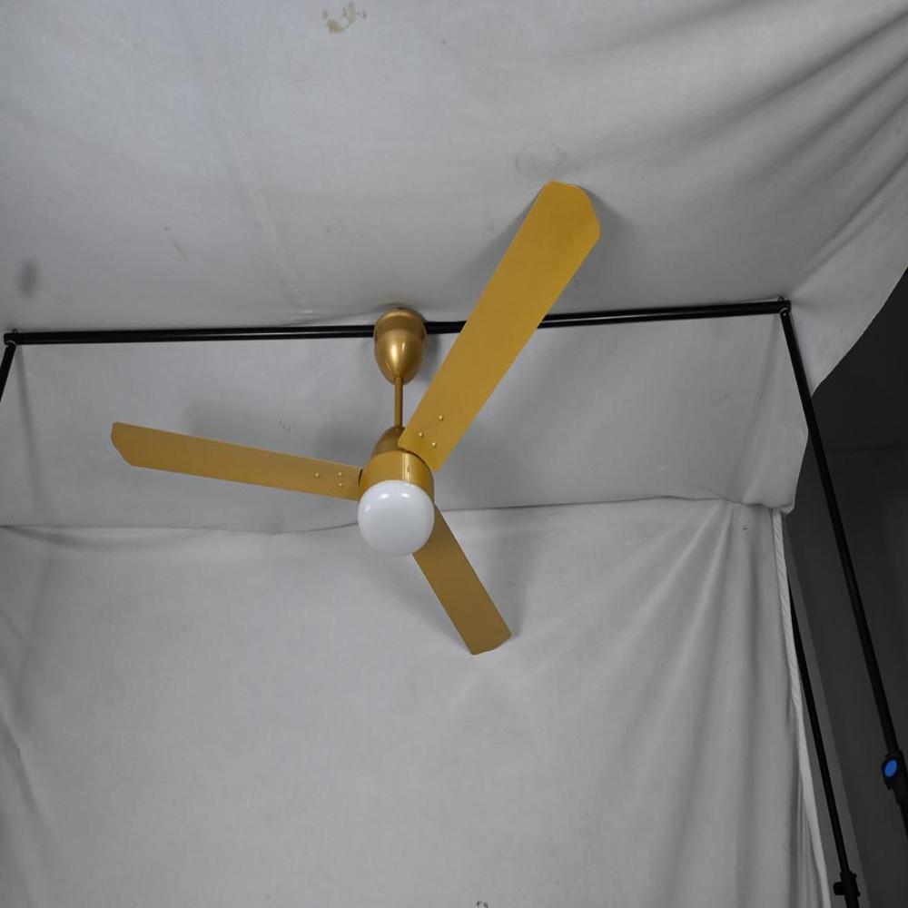 White Bldc Ceiling Fan - Blade Material: Ms