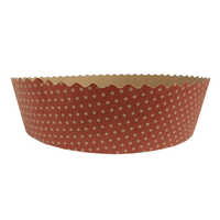 Disposable Paper Cake Moulds - Color: Red