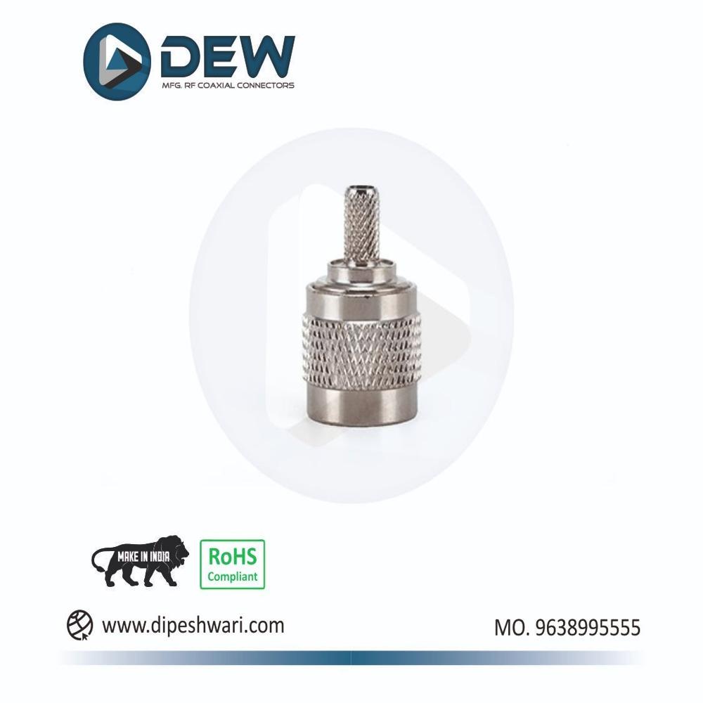 RP TNC MALE CRIMP FOR RG58 CABLE