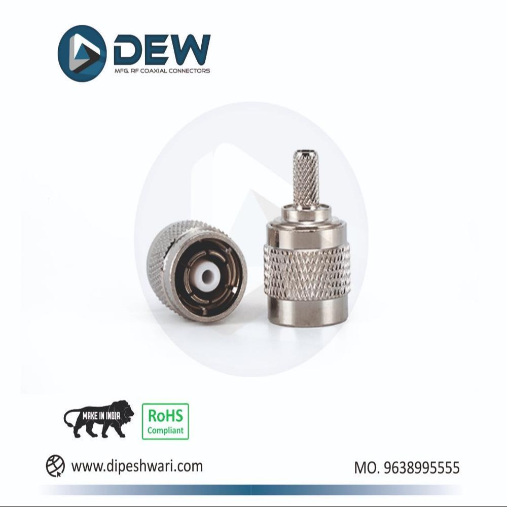 Rp Tnc Male Crimp For Rg58 Cable - Application: Military