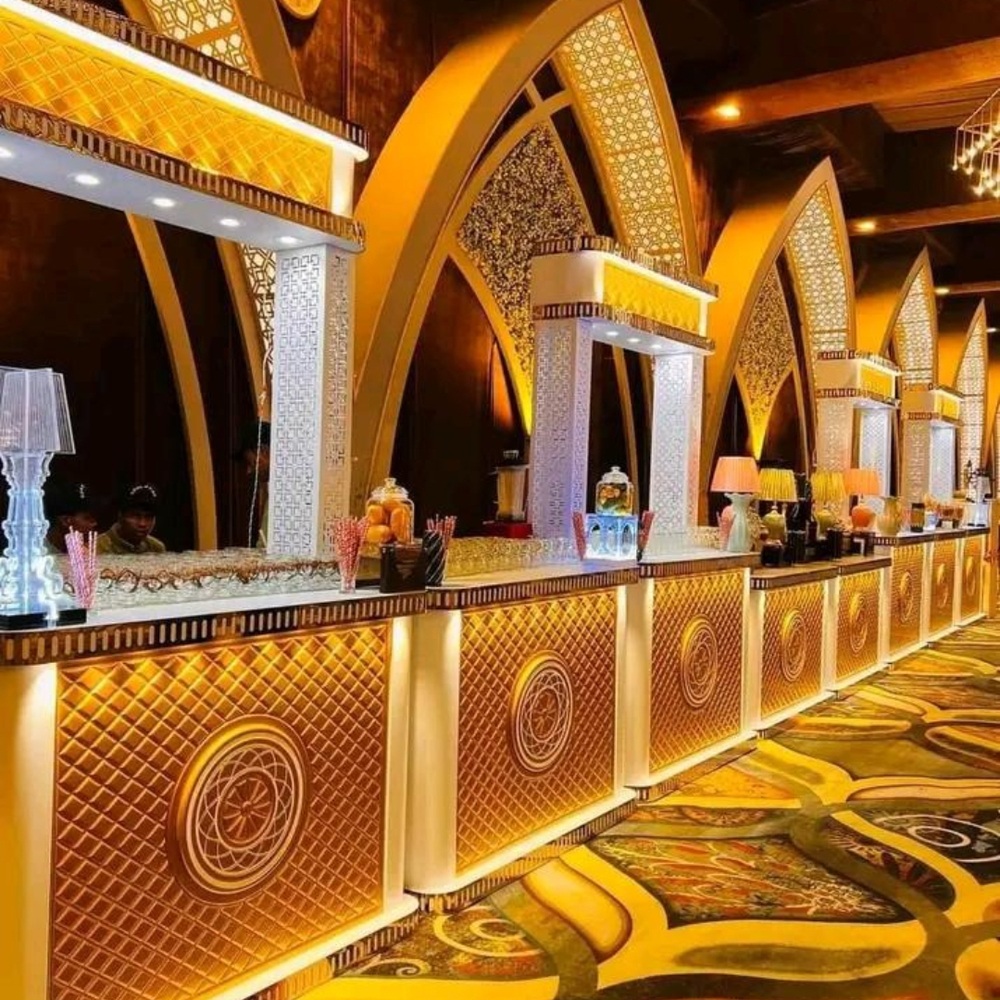 Wedding Counter - Color: Golden