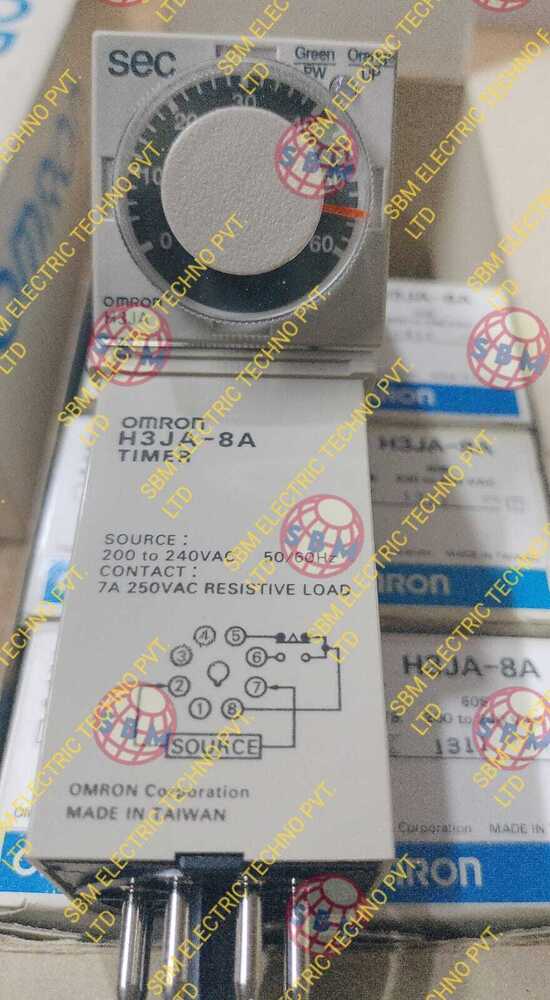 OMRON TIMER, H3JA-8A 30S 240VAC