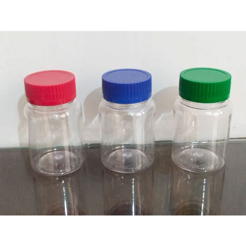 Pet Capsule Jar - Capacity: 50 Milliliter (Ml)