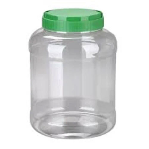 Transparent Plastic Jar