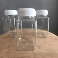Transparent Plastic Jar