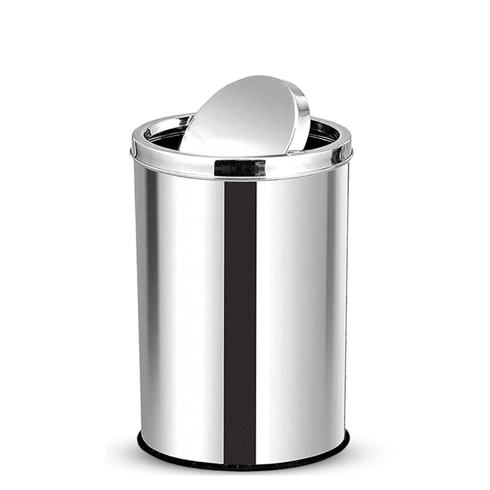 Stainless Steel Swing Bin - Capacity: 40A 50 Liters Ltr