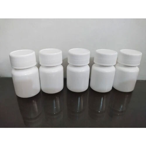 Plastic Tablet Container - Hdpe Plastic, 10 Milliliters, Multi-color | Eco-friendly, Water Resistant, Round Shape, Portable Design