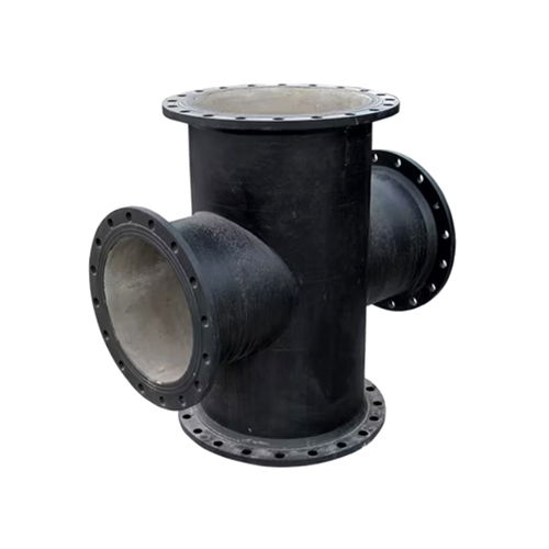 150mm Flange Cross Tee - Coating Type: Polished