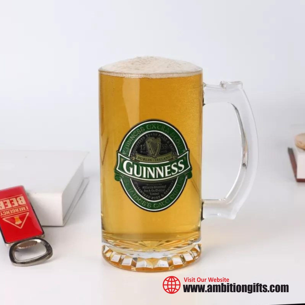 Beer Mug Clear Glass