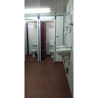 8feet Puf Portable Toilet - Color: White