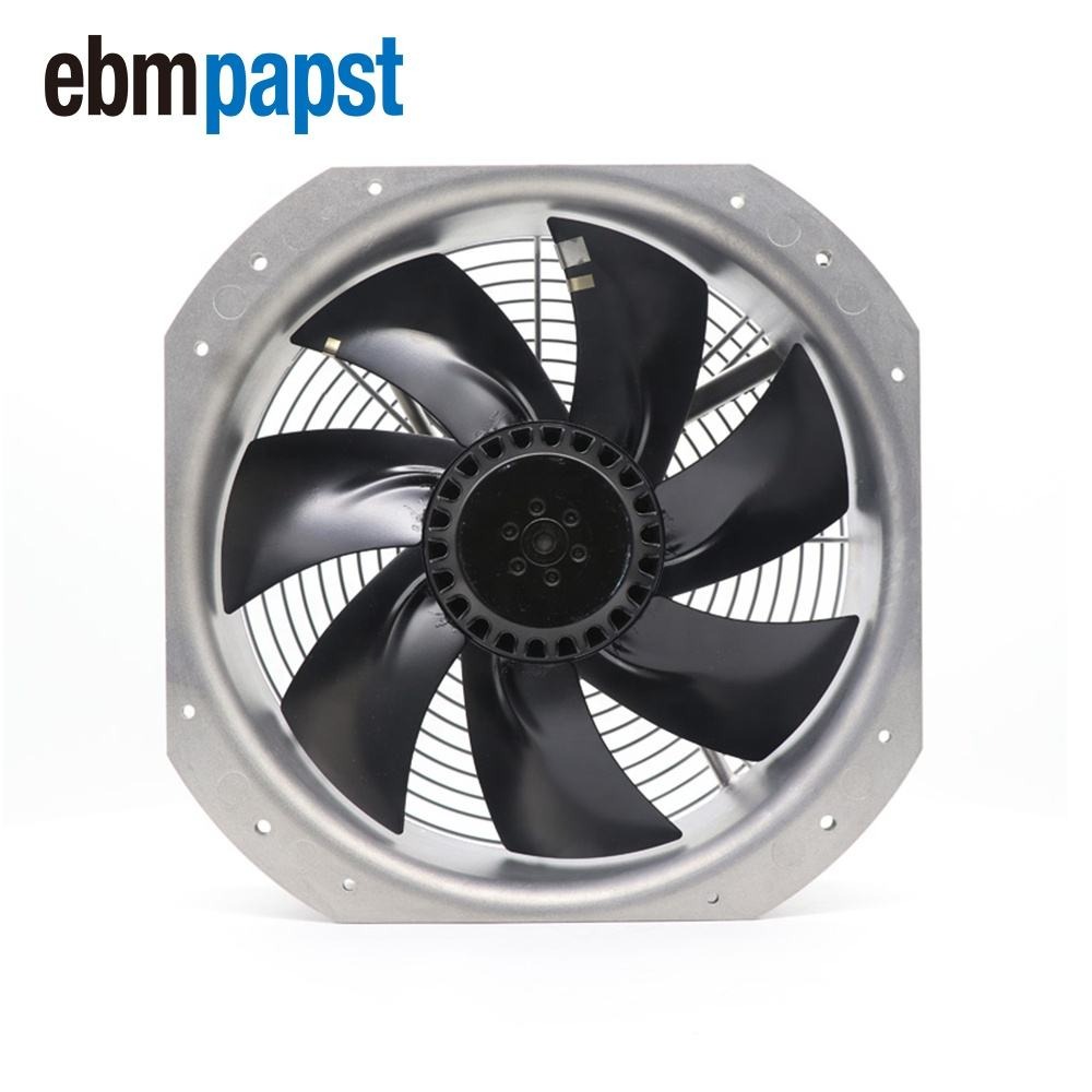 ebmpapst W2E250-HJ52-06 28080 280X280X80mm 230V AC Full Metal High Temperature Rittal Cabinet Axial Cooling Fan Wind Power
