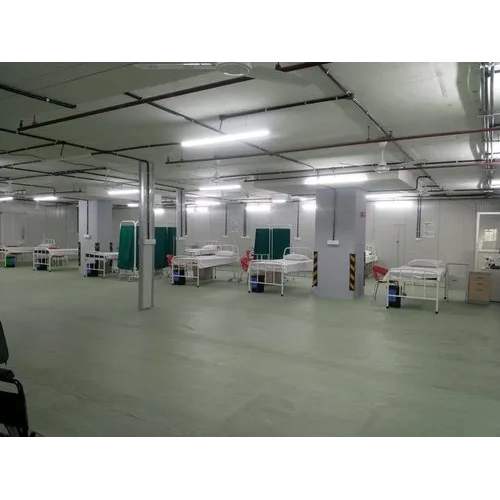 2500Sq Feet Prefabricated Isolation Ward