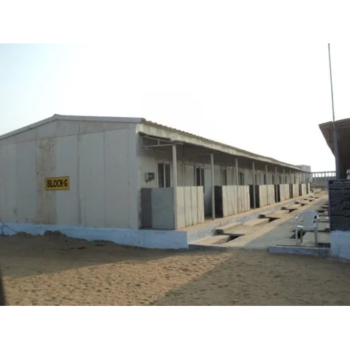 2000Sq Feet Pre Engineered Workers Accommodation Block