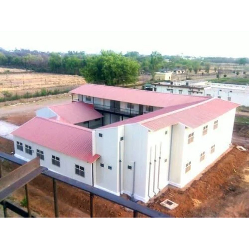 4000Sq Feet Prefabricated Roof Top Hostel