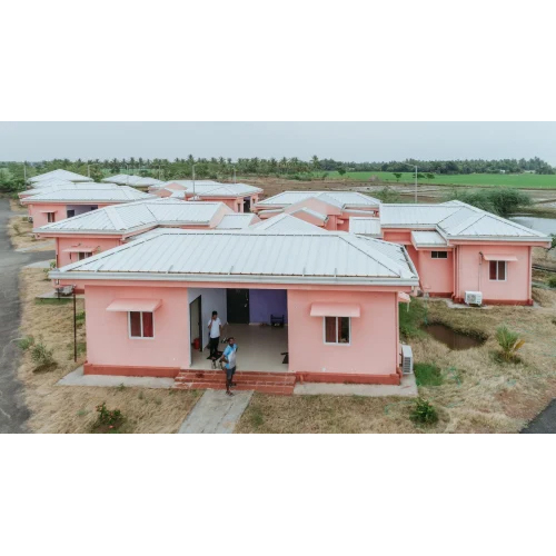 3200Sq Feet Prefabricated Roof Top Hostel