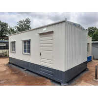 10feet Modular Ms Porta Cabin - Color: White Grey