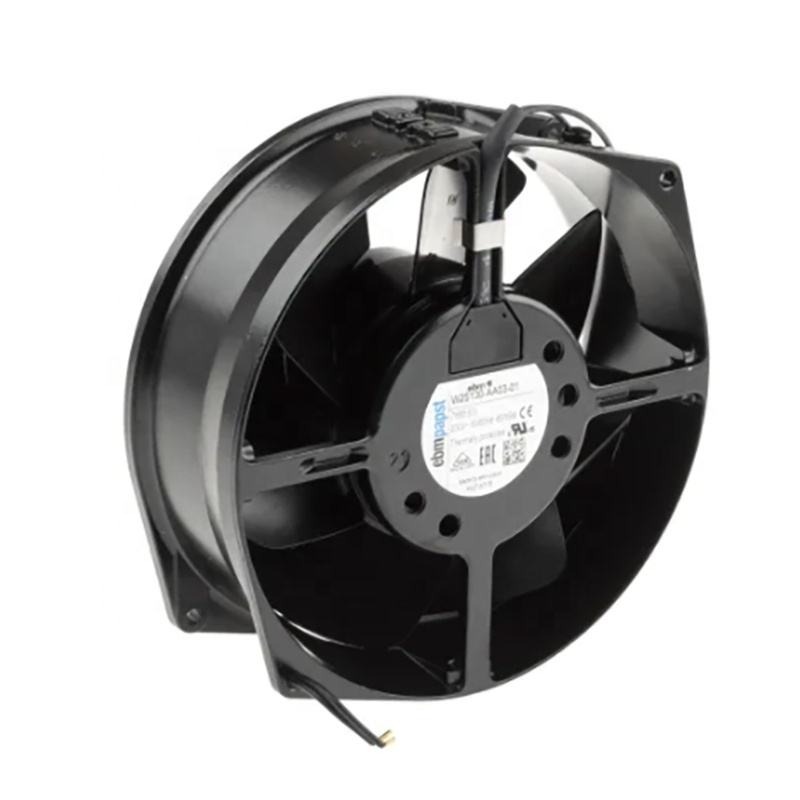 ebmpapst W2S130-AA03-49 230V AC 39W 130mm Motor M2S052-CA IP20 Ball Bearing Leads Power Module Axial Cooling Fans