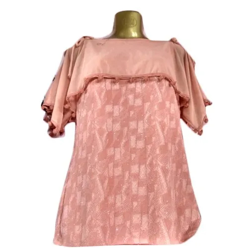 Girls Poly Crepe Top - Color: Different Available