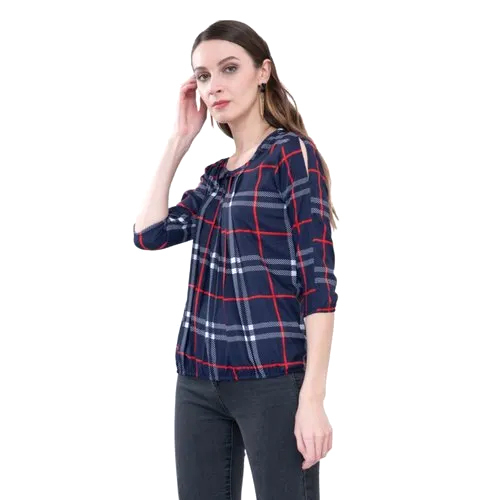 Girls Poly Crepe Lining Top - Color: Different Available